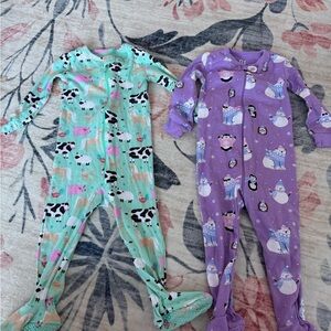 Baby girl sleepers